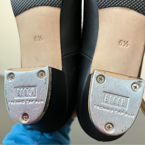 Bloch Show-Tapper Tap Shoe - SO323L - Cuban Heel Leather Tap Shoe - Picture 11 of 13